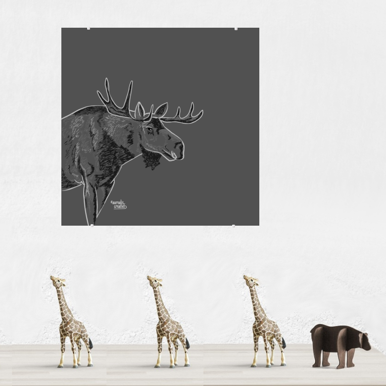 Eland-animal-portrait-aurealis-creatief