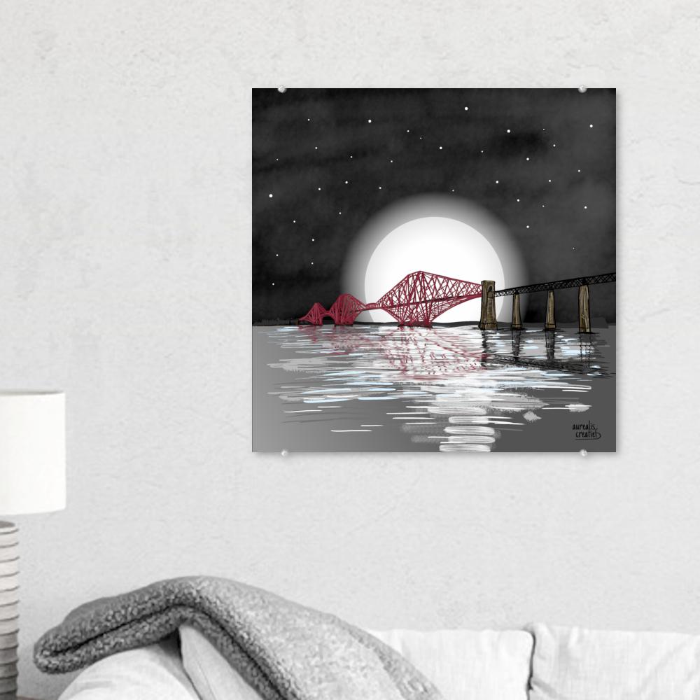 Forth- Bridge-black-art-collection-aurealis-creatief